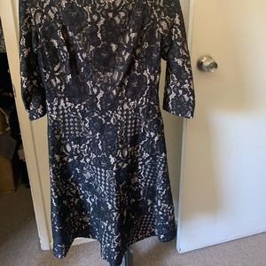 Black lace dress Lauren Ralph Lauren